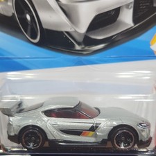 Hot Wheels '20 Toyota GR Supra Silver 1:64 Diecast Car Unopened