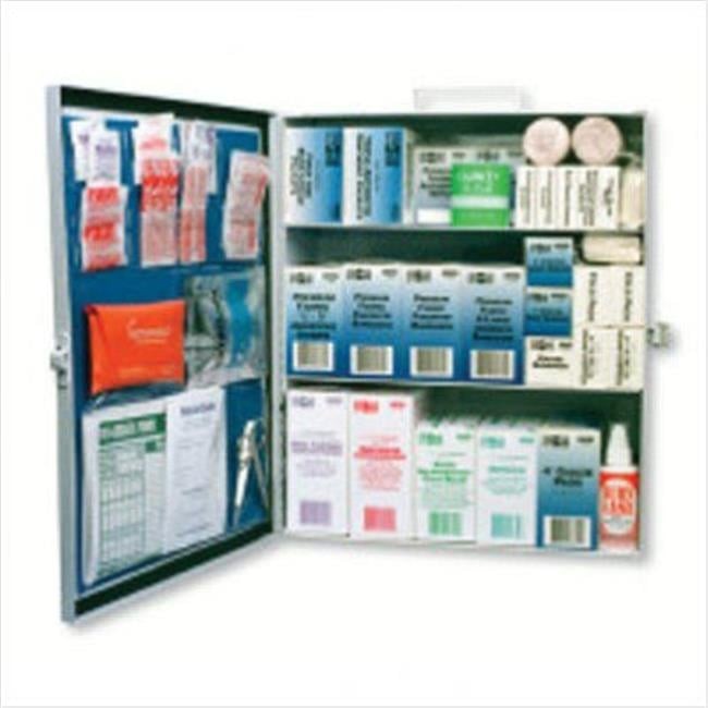Pac-Kit 579-6155 Standard Industrial 3 Shelf First Aid Station