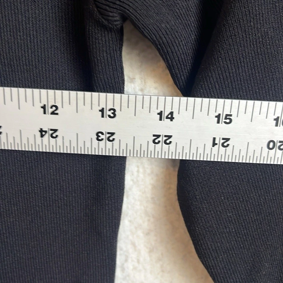 Top Lucy Paris Joyce para mujer XS negro fuera del hombro puño de plumas Foto 3 de 4