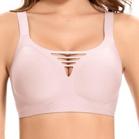 Damen Bh Ohne BüGel Gepolstert Nahtlos Push Up Bra Schwarz GrößE M 2Er Set