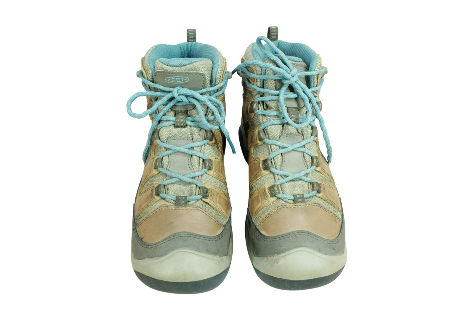 Stivali da trekking Keen Circadia donna pelle marrone impermeabili isolati medi taglia 7