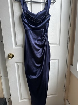 Windsor Purple Satin Sweetheart Sleeveless Long Gown Dress, Women's Size S | eBay Windsor Purple Satin Sweetheart Sleeveless Long Gown Dress, Women's Size S | eBay