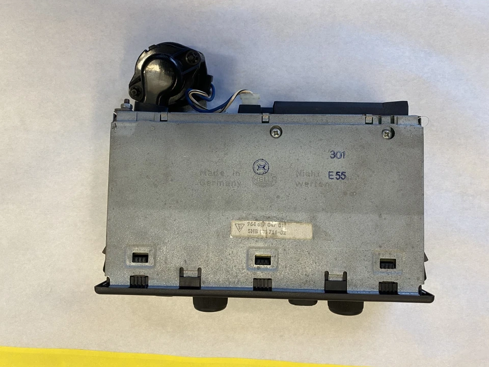 Porsche 964 911 1986-1994 OEM tablero HVAC climatizador unidad de control de aire 9646590470101C Foto 3 de 4
