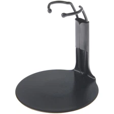Plymor DSP-20B Black Adjustable Action Figure Stand fits 3.75 and 4 inch Figures
