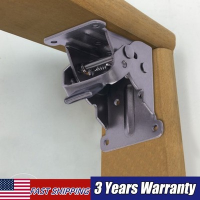 4* Folding Brakcet 0°-90° Table Folding Hinges Table Self Lock Extension Support