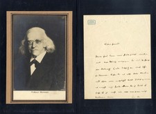 HISTORIAN Theodor Mommsen NOBEL PRIZE 1902 autograph letter signed