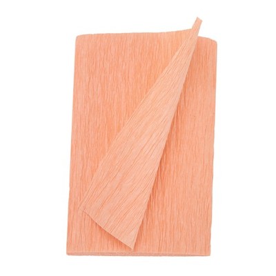 Crepe Paper Roll Crepe Paper Decoration 8.2ft Long 4 Inch Wide, Peach