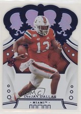 2020 Panini Chronicles Draft Picks Crown Royale Mirror Blue DeeJay Dallas 8d2