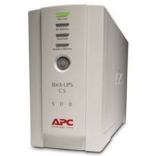 APC BK500 Back-UPS CS 500VA, 120V, beige, 6 NEMA outlets 3 surge 