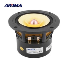AIYIMA 4 inch Audio Speaker 4/8 ohm 25W Full Range HIFI Aluminum Frame Treble Mi
