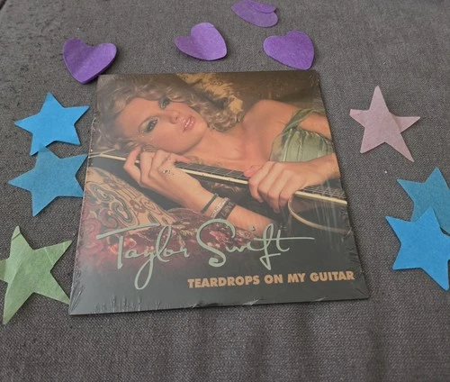 TAYLOR SWIFT Teardrops On My Guitar 7" Vinyl Sealed Numbered #407/4000