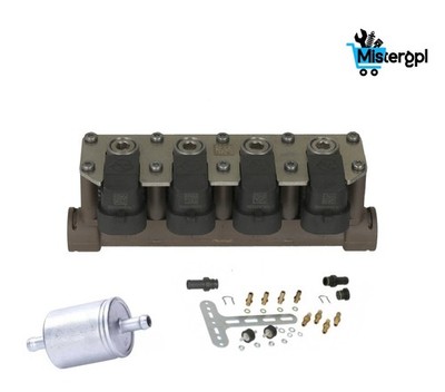 AC STAG RAIL Injektor GPL STAG AC-W02 4 Zylinder Neu Original Filtereinsatz