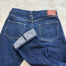 Samurai Jeans S3000VX War 17oz Deep Blue W36 Denim Japan Made