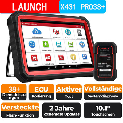 LAUNCH X431 PRO3S+ V2.0 PRO5 Profi KFZ OBD2 Diagnosegerät ECU CODING ABS für BMW