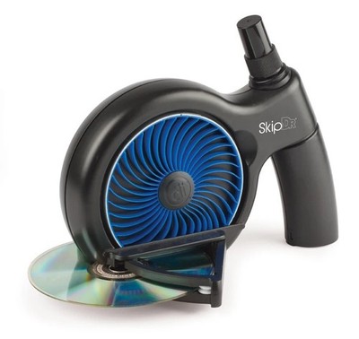 Digital Innovations SkipDr DVD & CD Manual Disc Repair System with Flexiwheel