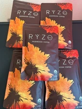 5Pack  Ryze mushroom coffee. 6.35 oz -30 servings each (150 servings total)