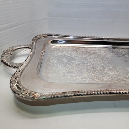Reed & Barton Sheffield Neiman Marcus geprägt versilbert Cocktail Tablett USA - Bild 14 von 24