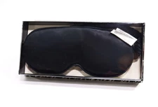 slip Lovely Lashes Pure Silk Contour Sleep Mask in  Black