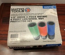 Matco Tools 3pc 12 Metric 6 Point Lugwheel Nut Protector Set Matco Tools 3pc 12 Metric 6 Point Lugwheel Nut Protector Set