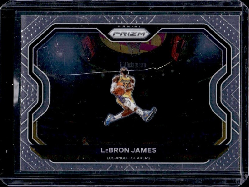 2020-21 Panini Prizm LeBron James #1 Lakers