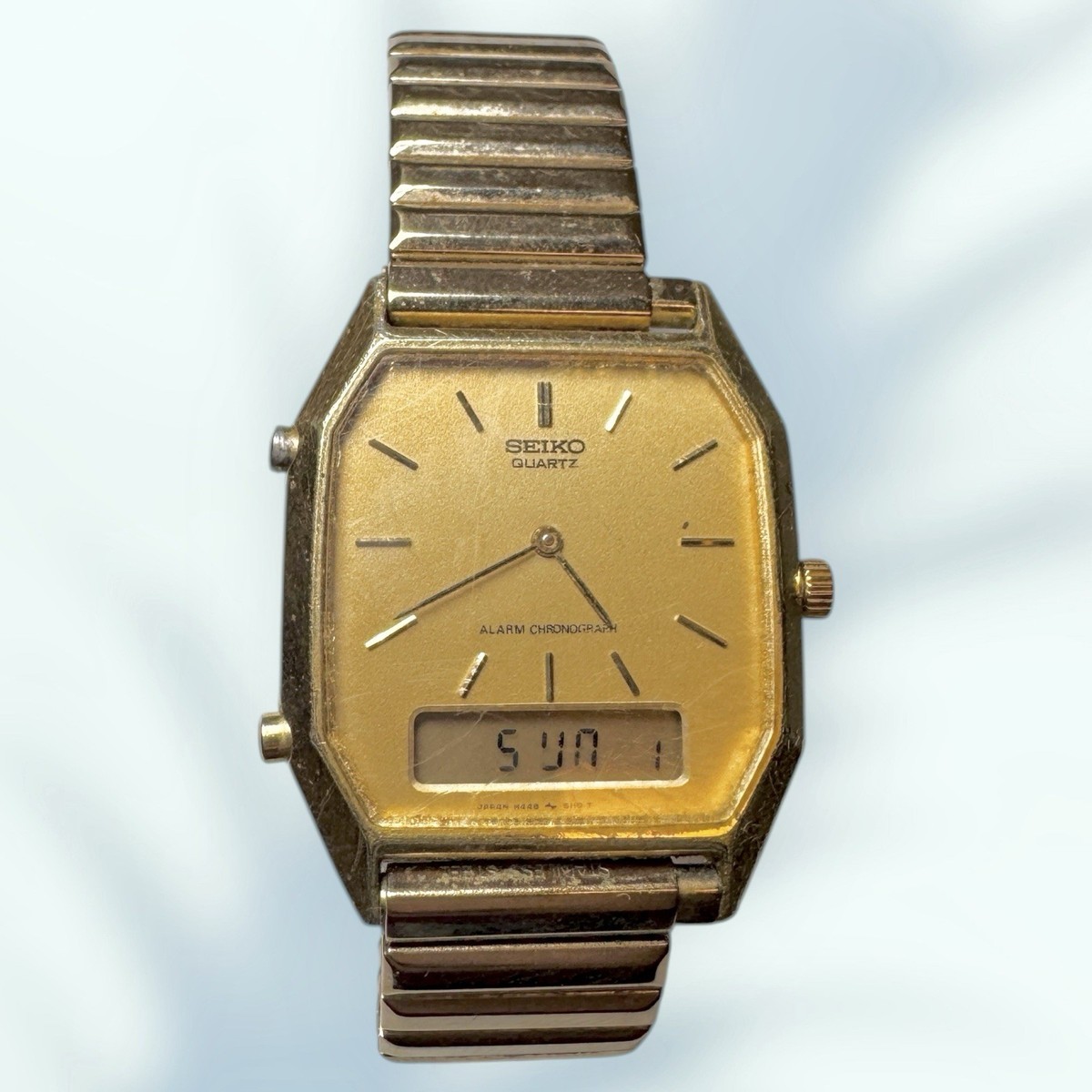GENUINE SEIKO H448 -5069 WATCH WITH NEW BATTERY | eBay