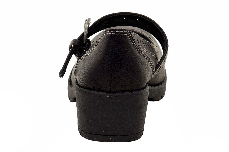 Туфли на каблуках Mary Jane черные с вырезом Emma для девочек Mia - Изображение 3 из 4