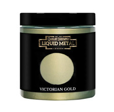 liquid metal metallic paint C Roberson & Co LONDON - Gold Silver Framing 30ml