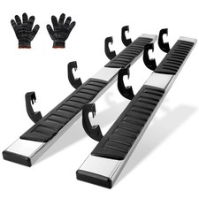 Running Boards, 6" Step Bars Compatible with 2007-2018 Chevy Silverado/GMC Sier