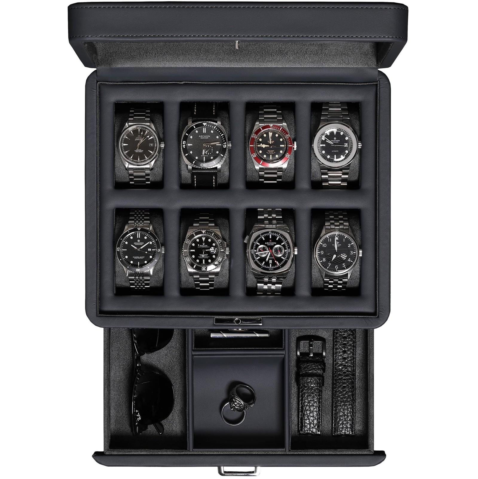 Разное ROTHWELL 8 Slot Leather Watch