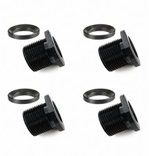 4 Pack Aluminum Thread Converter Adapter 1/2x28 TPI to 5/8x24 TPI Thread