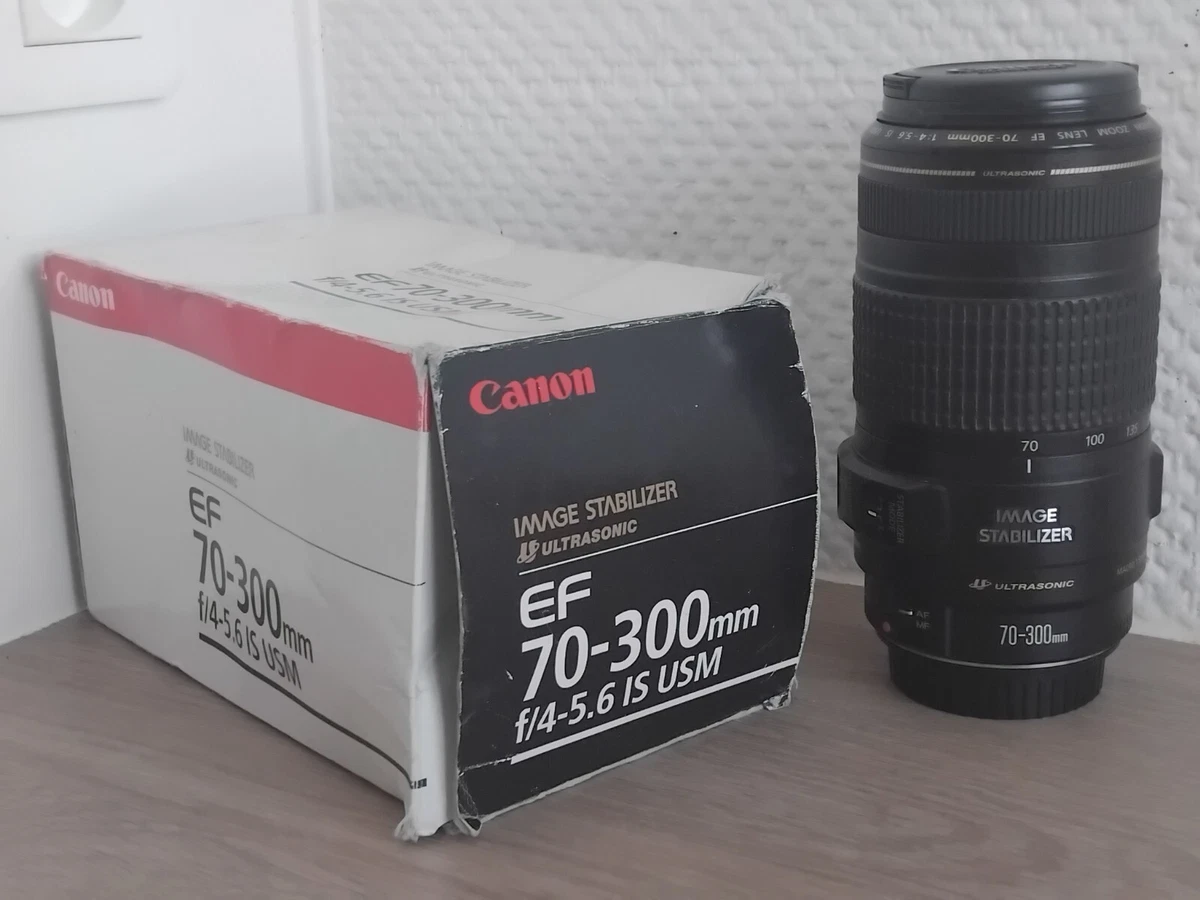 Objectif EF 70-300mm f/4-5.6 IS II USM - France