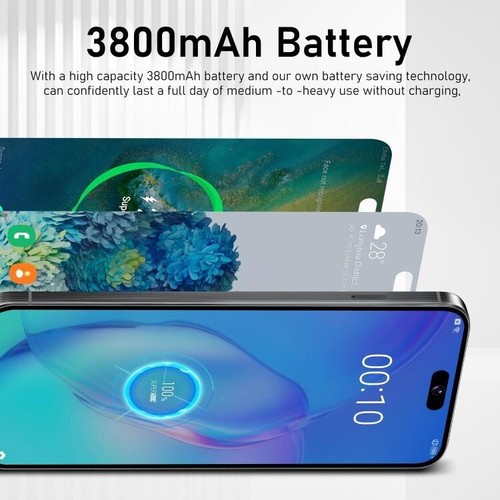 Smartphone I16 Pro Max 6.8" 4G Dual SIM 3+32GB Android 10 Octa Core MTK6753 - Foto 16 di 23