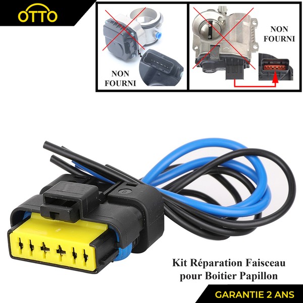 Strahl Elektrisch Stecker Sensor GehäUse Papillon Laguna 2 = 8200051274-image