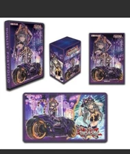 Yugioh I:P Masquerena Bundle Card Sleeves + Deck Box + Binder+ playmat.Free ship