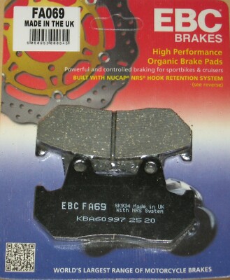 Bremsbeläge für Honda CB 900 F2 Bol dâ  Or  Bj. 1981-1983 vorne