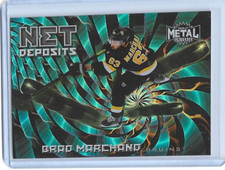 2020-21 Metal Universe BRAD MARCHAND Net Deposits Insert - ND-18