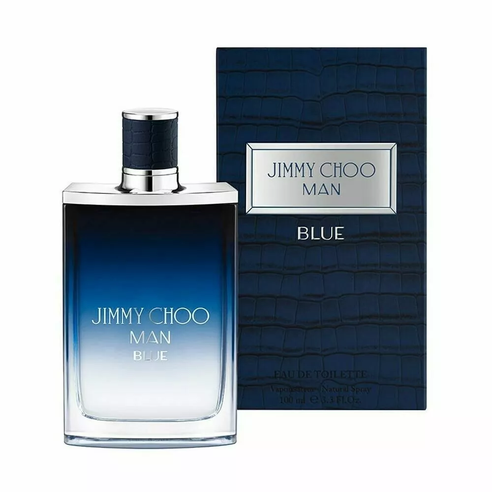 Jimmy Choo Man Blue by Jimmy Choo Eau De Toilette 3.3oz/100ml Spray New  With Box