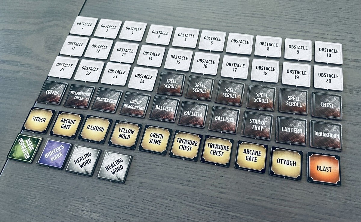 Betrayal at Baldur's Gate | All 54 Square Adventurer Power, Event