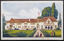 Community House Longview WA Early 20th Century - Postcard