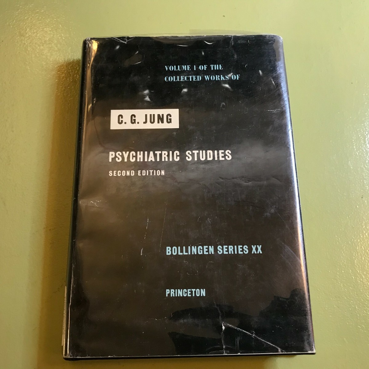 C.G. Jung Psychiatric Studies 2nd ed Collected Works vol 1 HB DJ 