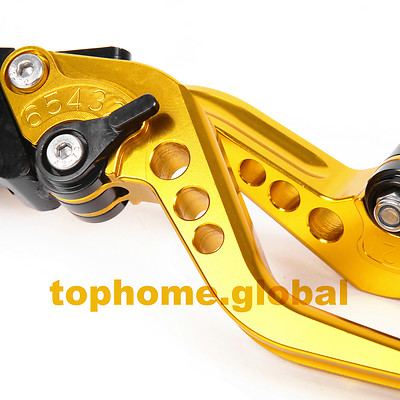 For Moto Guzzi BREVA 1100 06 07 08 CNC Clutch Brake Levers Short Black
