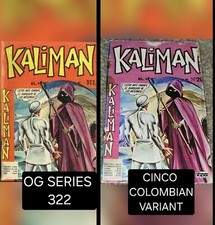 1 Raro VHTF Kaliman 20 Colombiano 322 Variante Cinco Hombre Increíble De Colección 1983