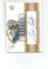 2002 SP AUTHENTIC PROSPECTS SIGNATURES #PJC JOSE CUETO  AUTO   B57