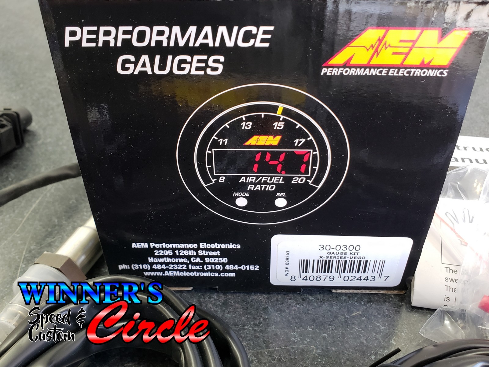 KAOLALI Affichage Du Contrôleur De Capteur AFR, 30-0300 X