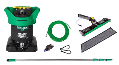Unger DINK0 HydroPower  Ultra S Starter Set PowerPad Mikrofaser Pad Reinwasser