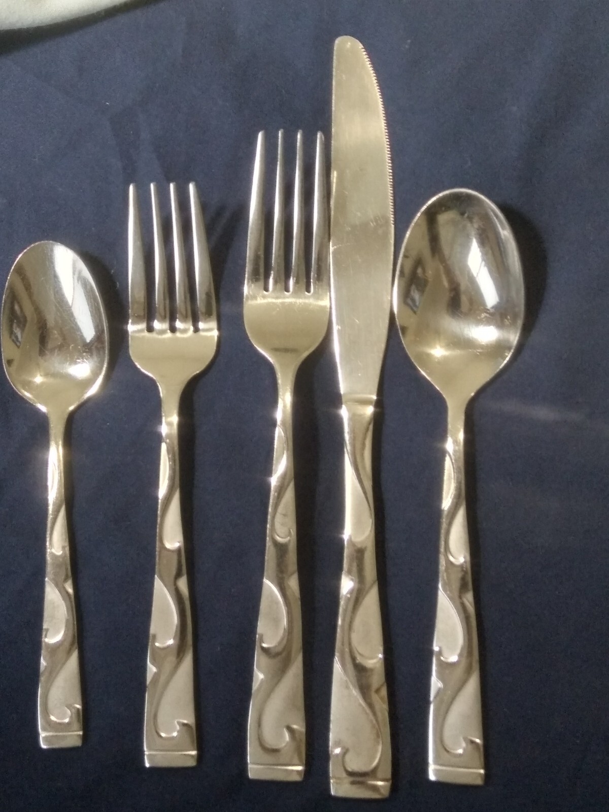 ONEIDA "TUSCANY " Scrolls, Stainless Steal Flatware Set, 54 Pieces eBay