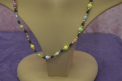 Collier Vintage Perles Des Années 70-80 - Ancien & Authentique - Parfait état D'époque