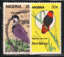 Nigéria 1984 Yvert 455 oblitéré et 456 neuf** MNH  (AJ409)