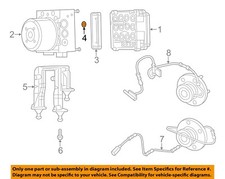CHRYSLER OEM 11-14 300,Charger Electrical Abs Components-Seal 68020717AA