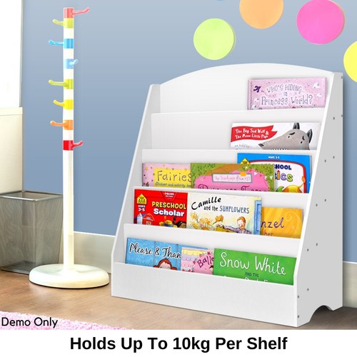 Kids Storage Display Rack Bookshelf Bookcase Shelf Organiser Cabinet Children - Picture 7 of 13
